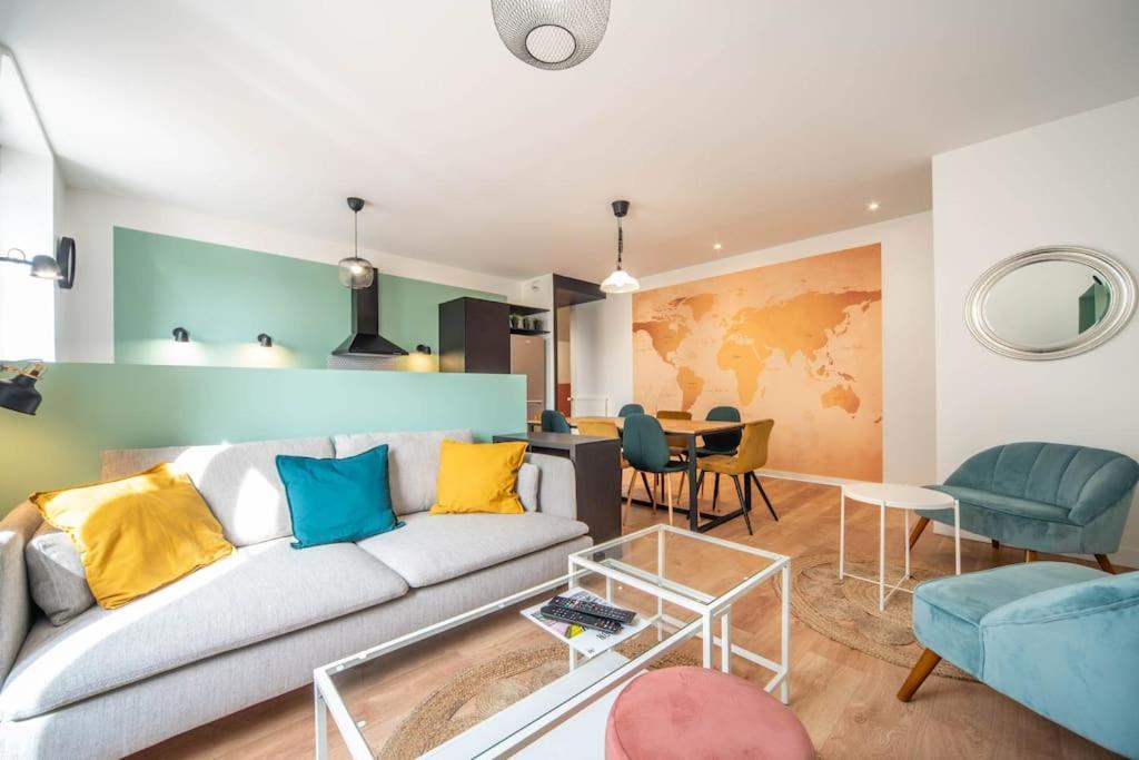 Macon Cozy / Appartement Central 100M² / 8 Pers Экстерьер фото